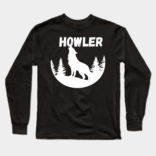 Howling Wolf Long Sleeve T-Shirt